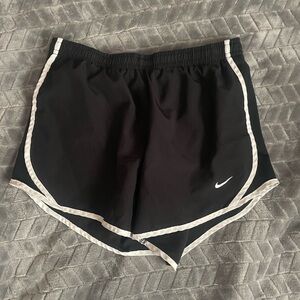 Nike Black and White Athletic Shorts
